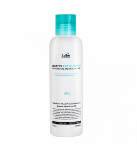 Профессиональный шампунь для ухода за волосами до и после завивки или окрашивания  Keratin Lpp Shampoo 150 мл