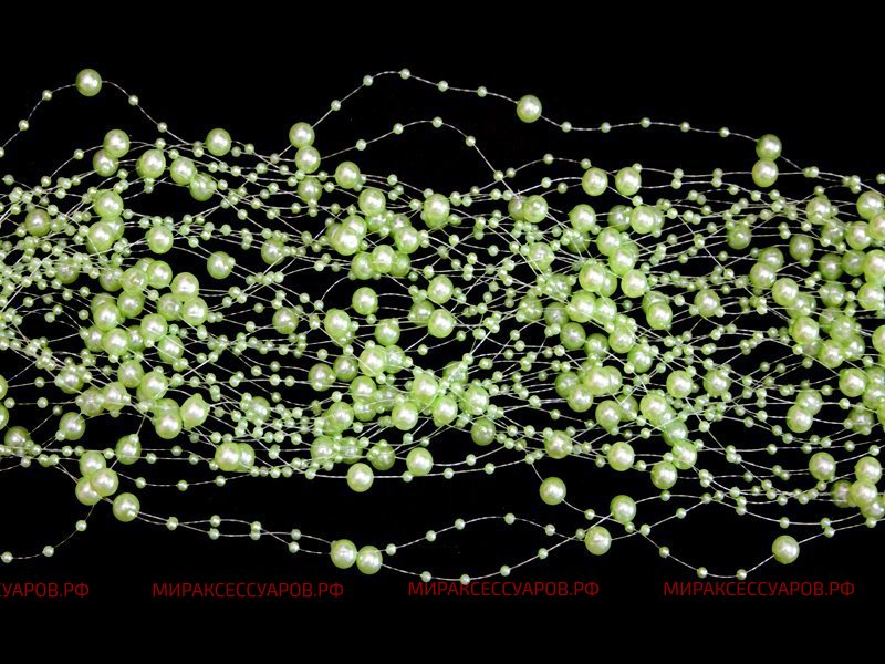 Восемь бусин на ниточке. Бусины на леске 3/8мм (длина 1,3 метра)цв.фуксия. Бусы на леске. Бусины на леске. Бусины на леске для рукоделия.