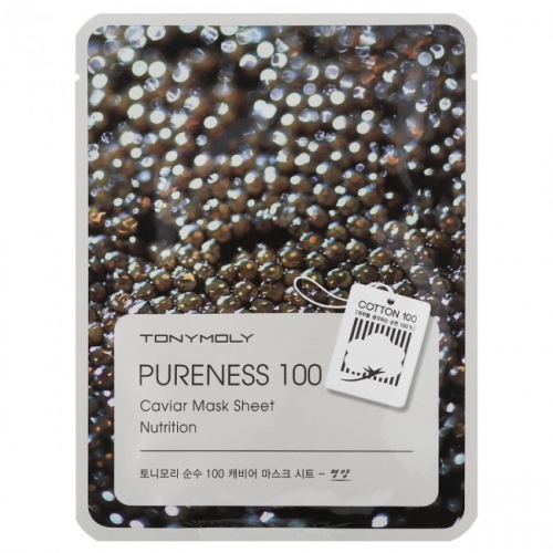 маска для лица Pureness 100 Caviar Mask Sheet  21 мл