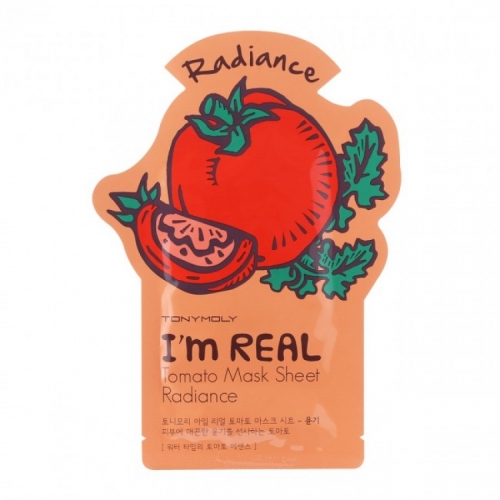 Тканевая маска с экстрактом томата I'm Real Tomato Mask Sheet  21мл