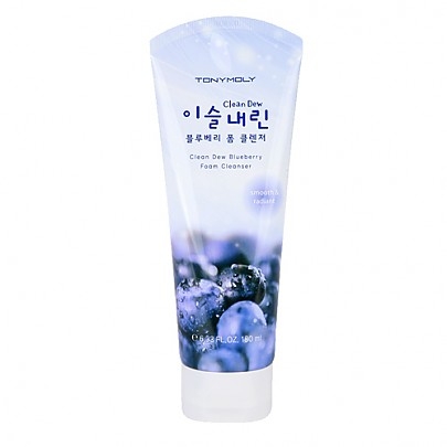  пена для умывания  Clean Dew Blueberry Foam Cleanser180 мл