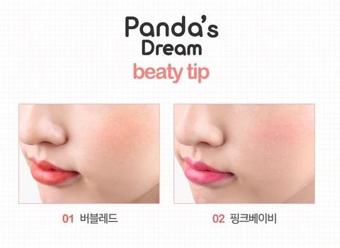 румяна и помада для губ Panda's Dream Dual Lip & Cheeck   3.4 гр