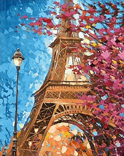 Алмазная мозайка: Парижские краски 38х48 Ag 714
