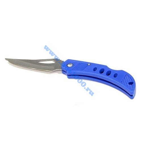 Нож складной, синий  арт.:9-015