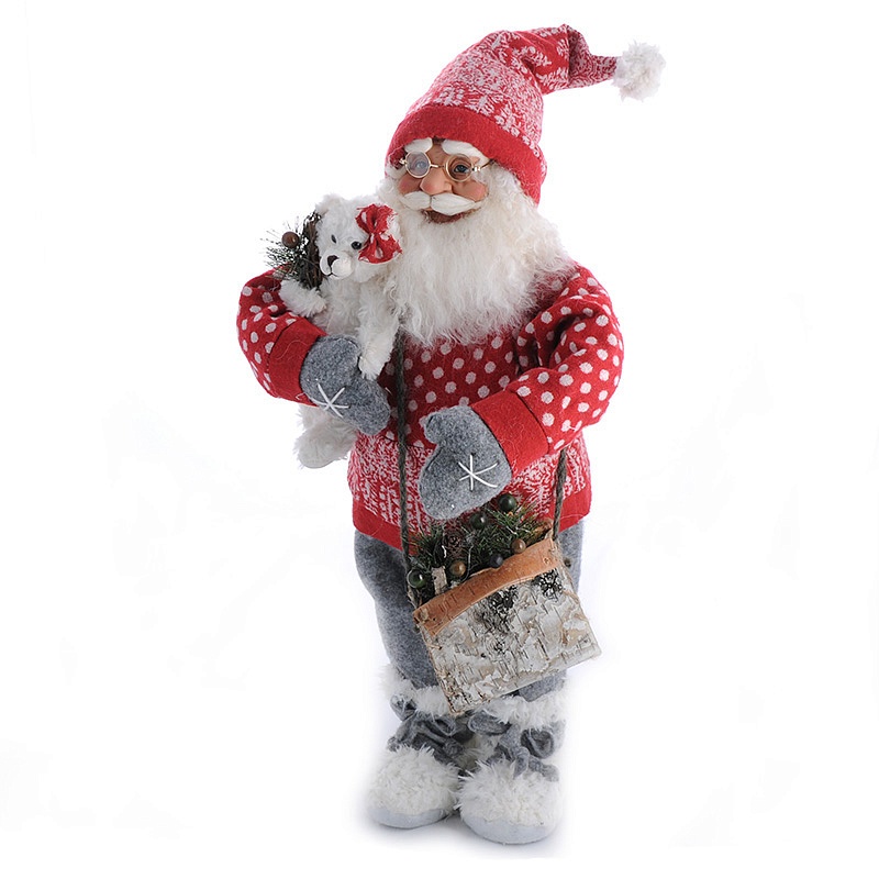 Феерическая фигура Деда Мороза, наполненная чудесами