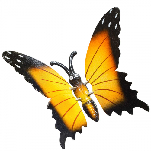 Штекер садовый Бабочка с пружинками NA1507 8*14см (576)