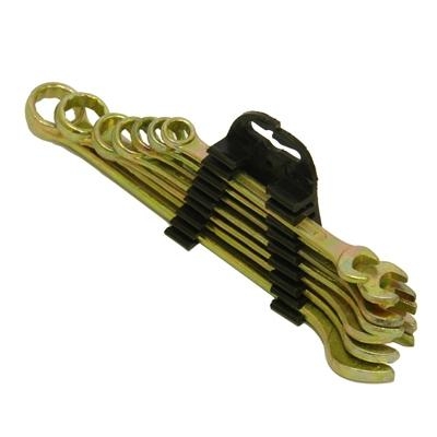 Набор ключей ЕРМАК рож-накидных 8пр (желтый цинк) 736-079 х40
