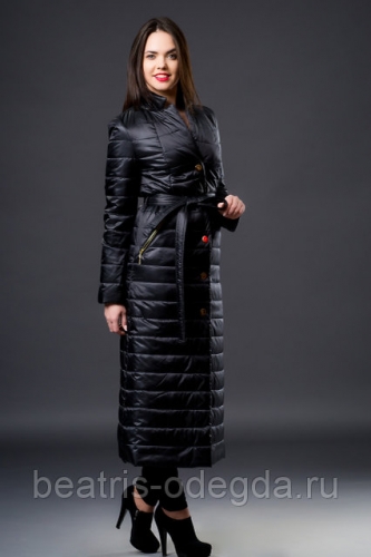 Пальто женское мод. 70 В Черное