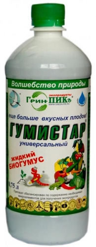 Жидкий биогумус Гумистар 0,75 л для огурцов