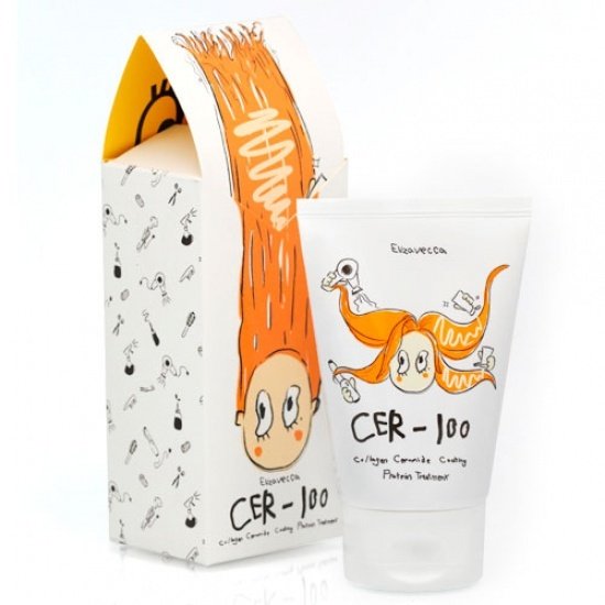 Коллагеновая маска для волос Cer-100 Collagen Ceramide Coating Protein Treatment 100мл