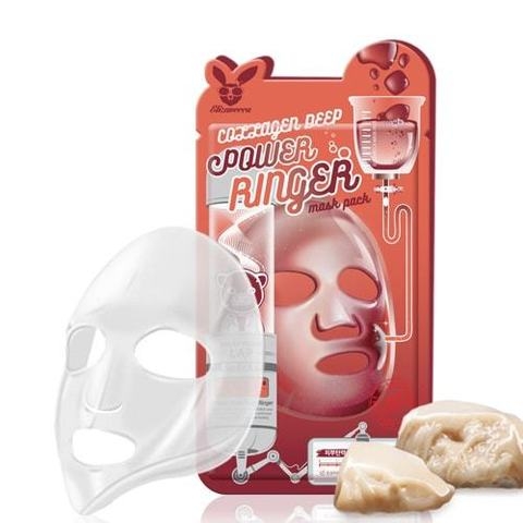  Укрепляющая тканевая маска с коллагеном Deep Power Ringer Mask Pack Collagen 23мл