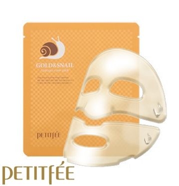 Омолаживающая гидрогелевая маска для лица с золотом и улиточным муцином Gold & Snail Hydrogel Mask Pack 1шт