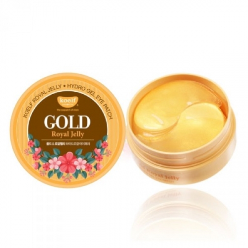 Гидрогелевые патчи с золотом и и медом Royal Jelly Hydrogel Eye Patch, 60 шт