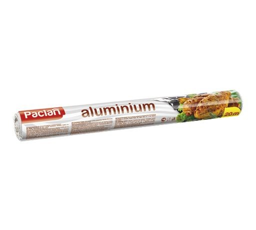 Фольга алюминиевая 20м х 29см в рулоне
