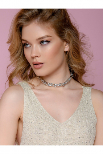 Цепь 1001 DRESS #734839Серебряный