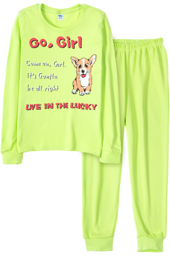 Пижама для девочки Go, dog