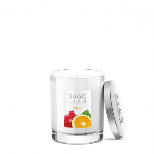 Цитрус BAGO home ароматическая свеча 132 г