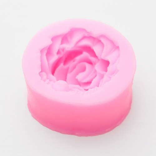 Силиконовый молд «Роза», 4,5×2 см, цвет МИКС