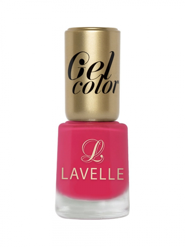 Lavelle Collection GEL COLOR Лак для ногтей тон 027 неоново-розовый 12 мл