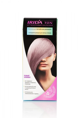 Ирида IRIDA TON Бальзам для окраски волос Розовый бриллиант оттеночный 50 мл