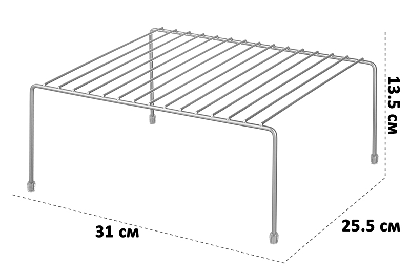 Полка в шкаф 31*25,5*13,5
