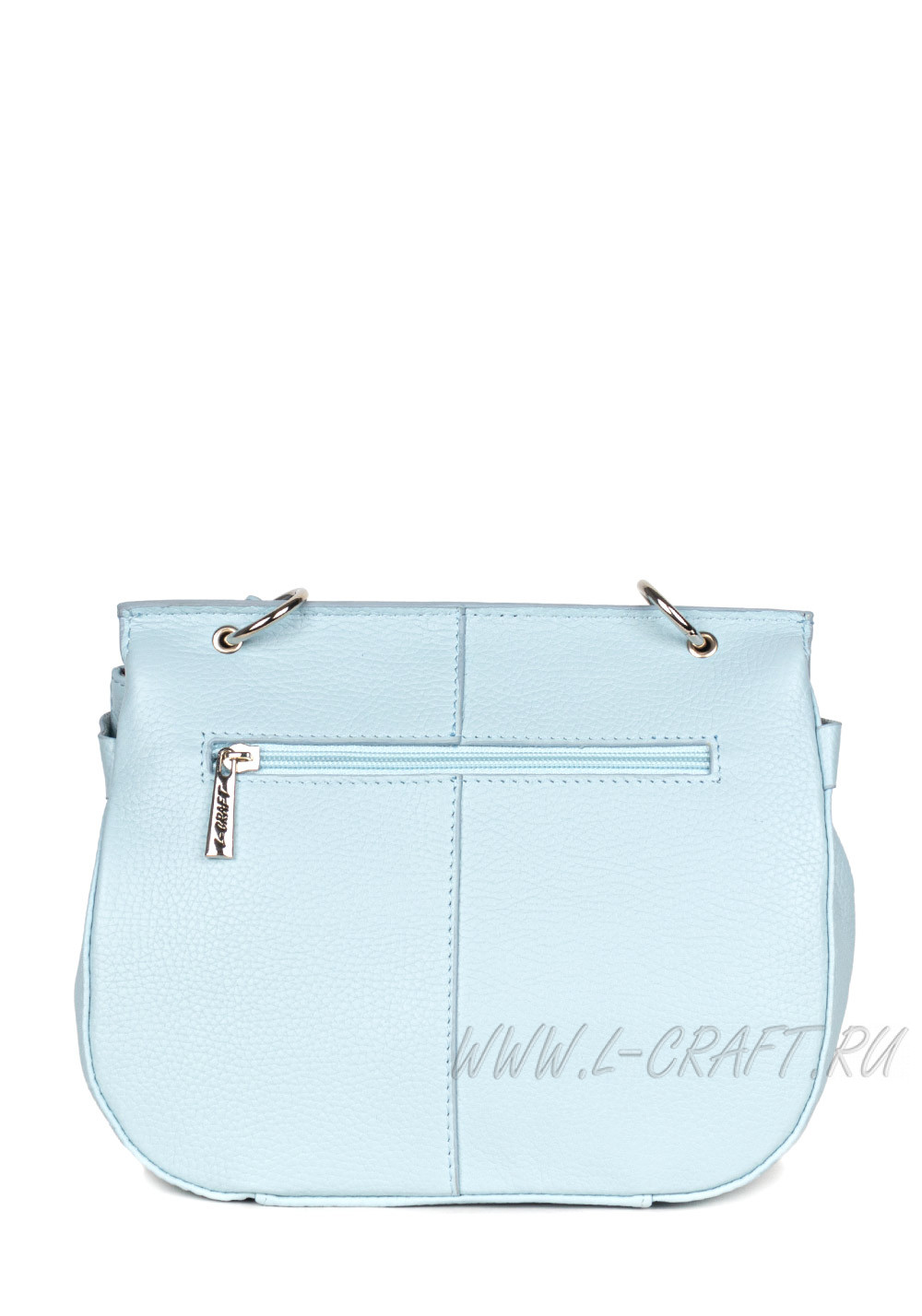 Модель №L130 | кожа | гладкий | голубой | К418-21 | 28879