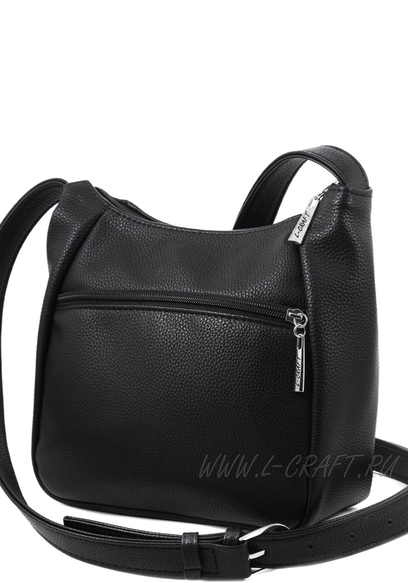 Модель №1236 | кожзам | гладкий | черный | Р820-1 | 23218