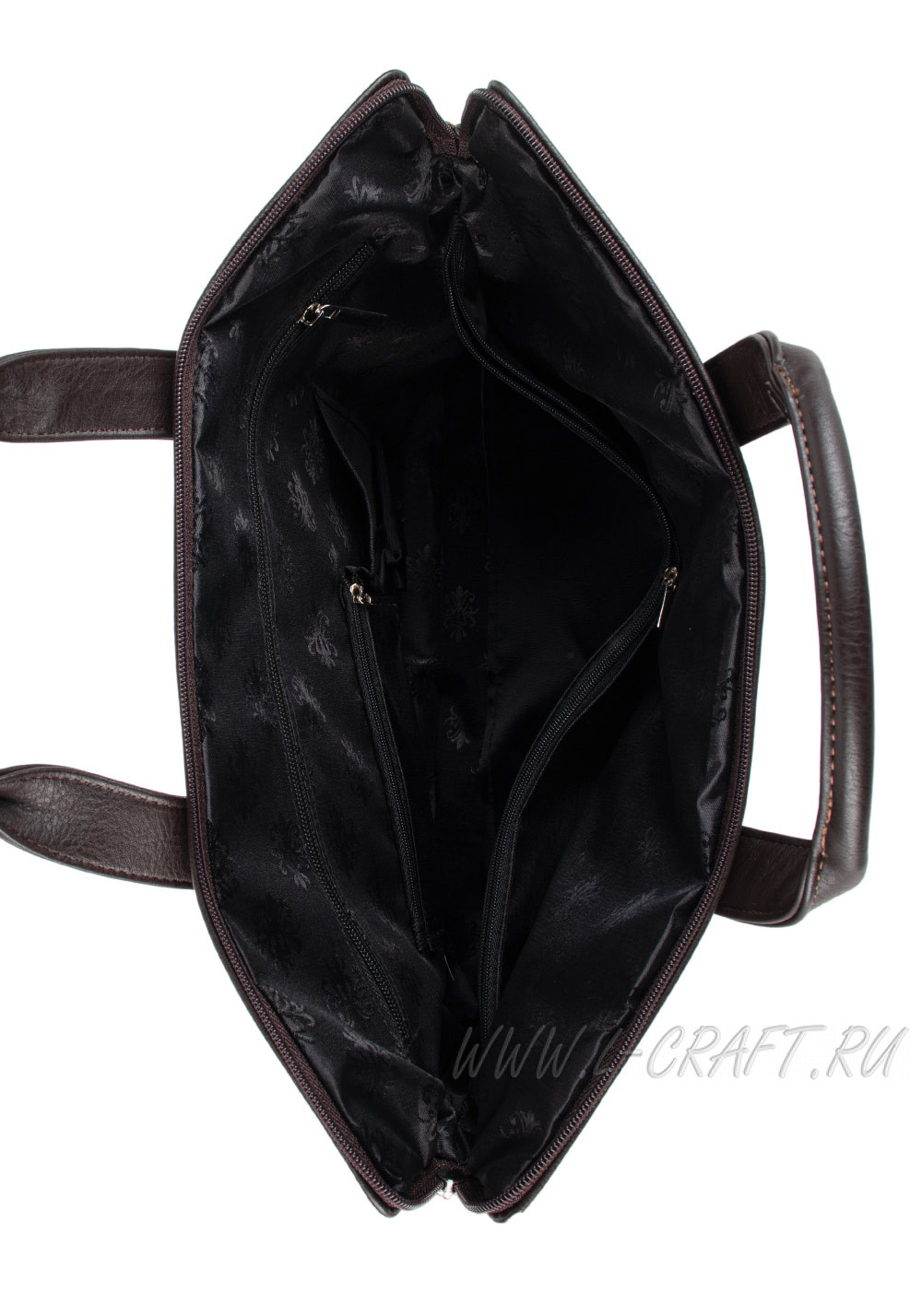 Модель №1279 | кожзам | гладкий | коричневый | Р723-2 | 30095