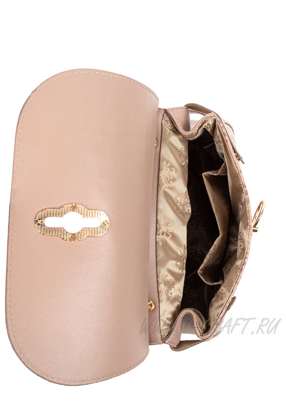 Модель №L130 | кожа | крокодил | бежевый | К209-5 | 28938