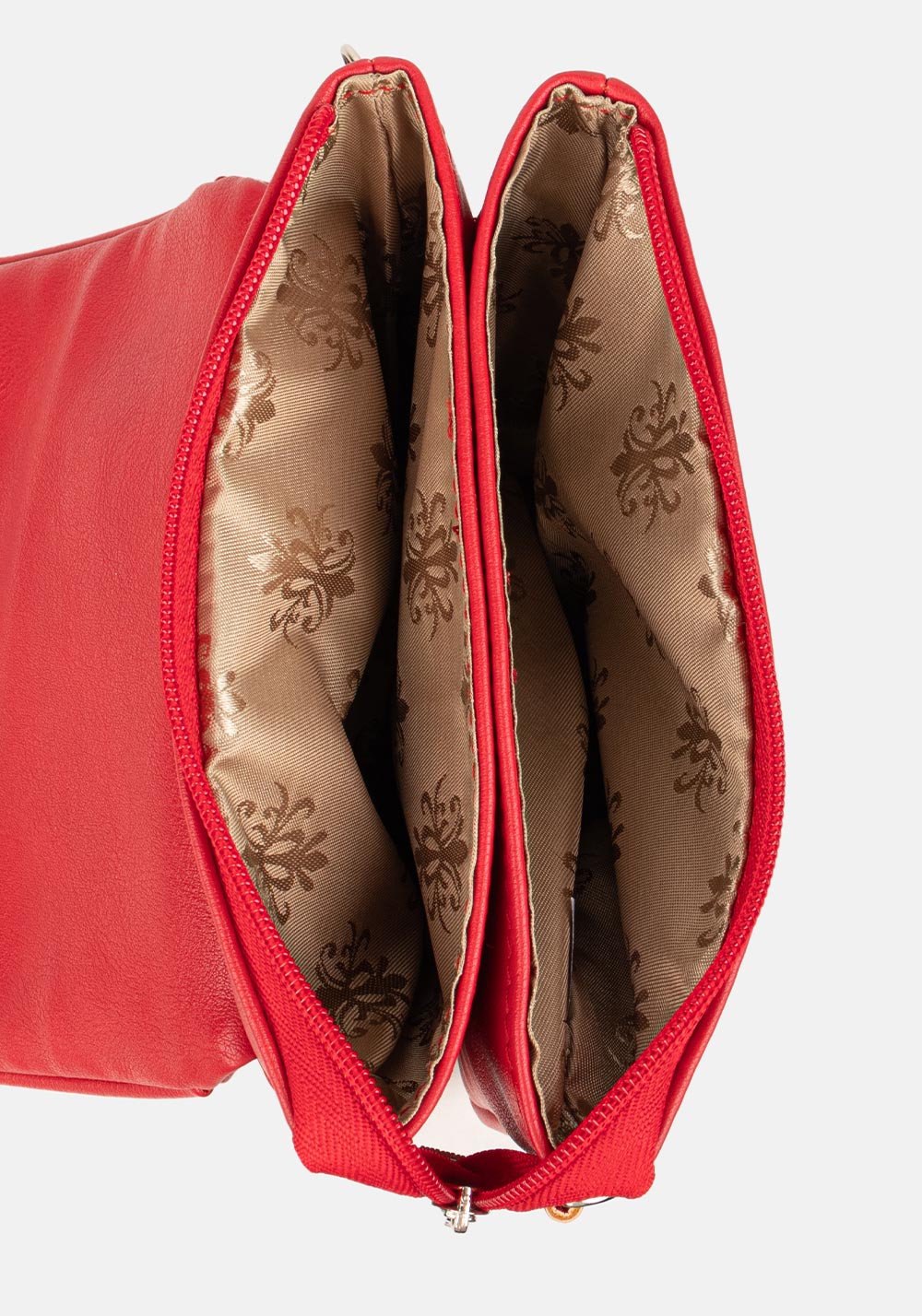 Модель №1438 | кожзам | гладкий | красный | Р870-3 | 30614