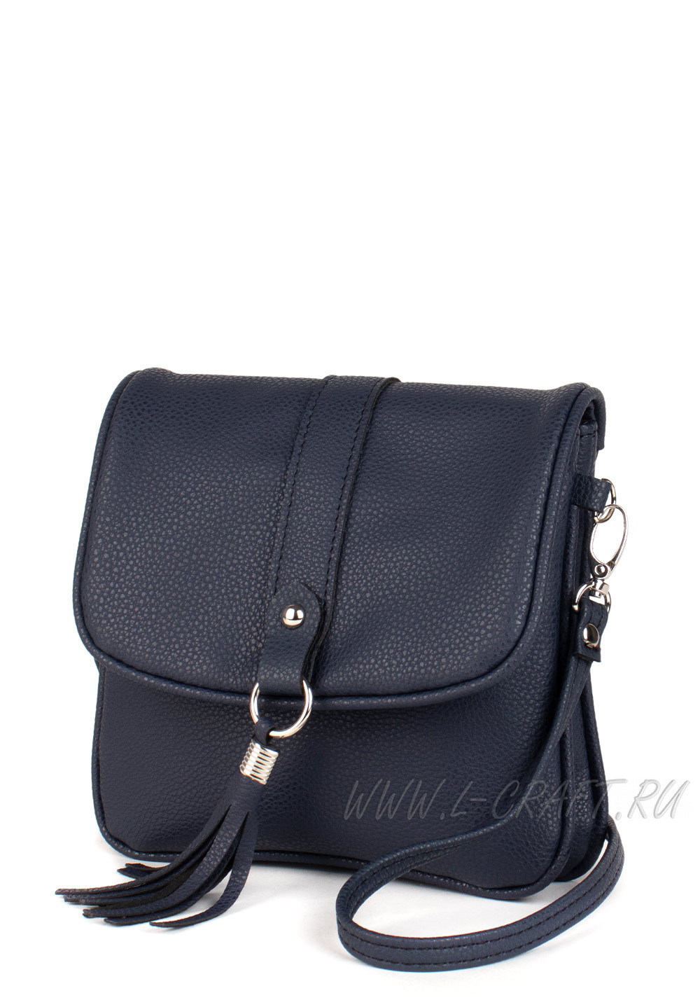 Модель №1438 | кожзам | гладкий | синий | Р900-16 | 30366