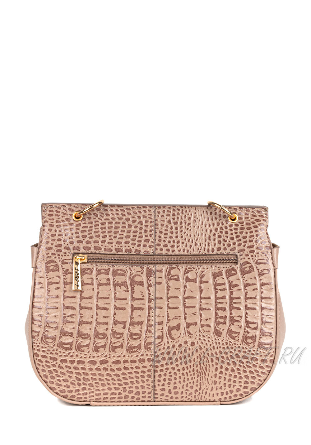 Модель №L130 | кожа | крокодил | бежевый | К209-5 | 28938