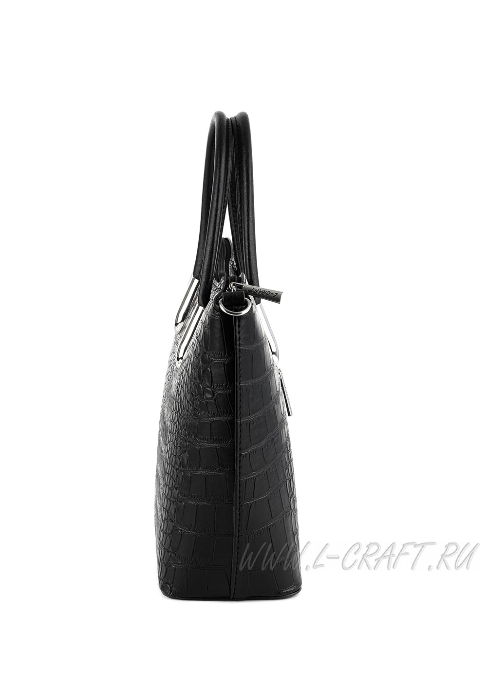 Модель №1431 | кожзам | крокодил | черный | Р714-1 | 27471