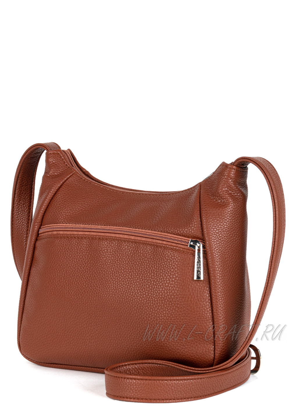 Модель №1236 | кожзам | гладкий | рыжий | Р820-22 | 29398