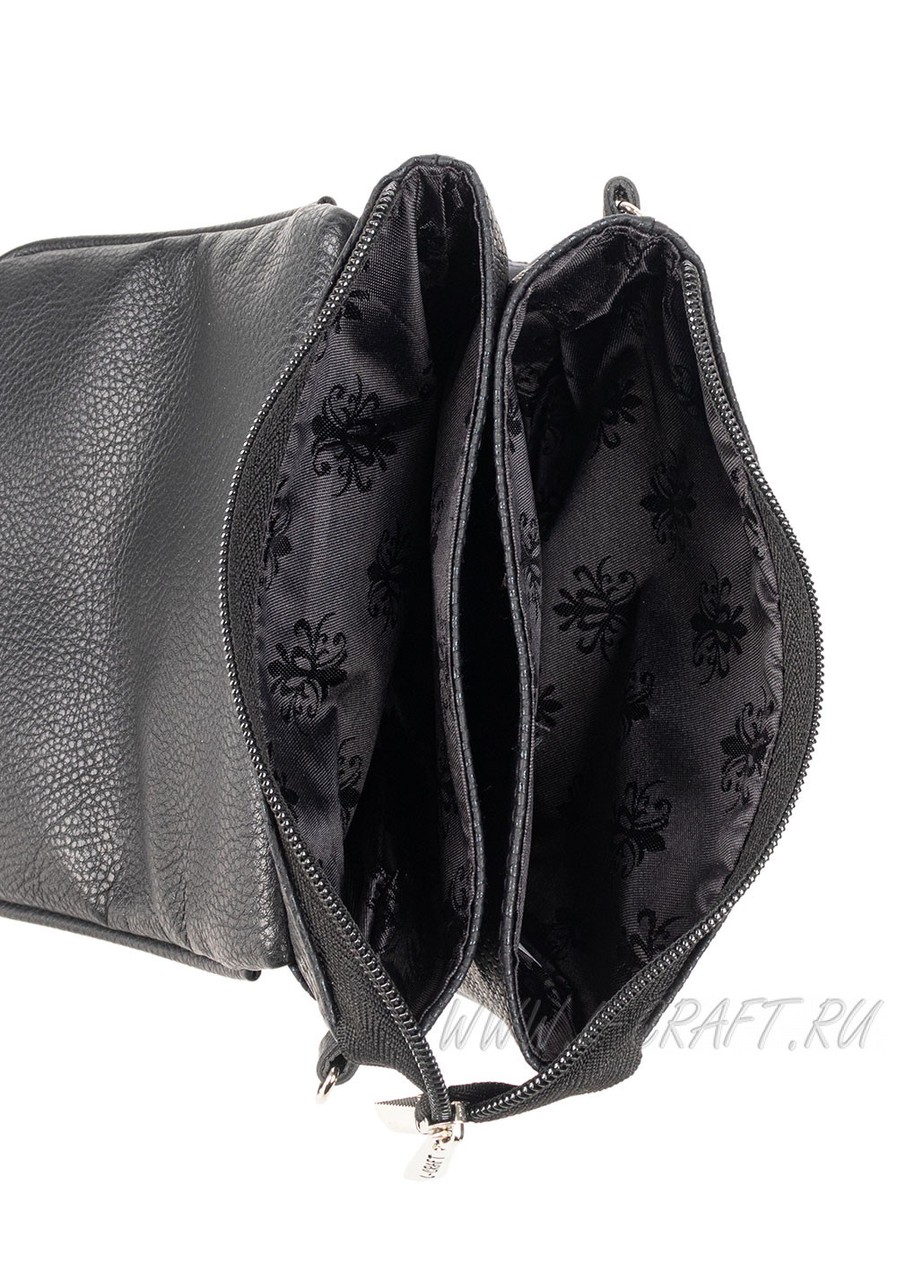 Модель №1438 | кожзам | варан | черный | Р829-1 | 30434