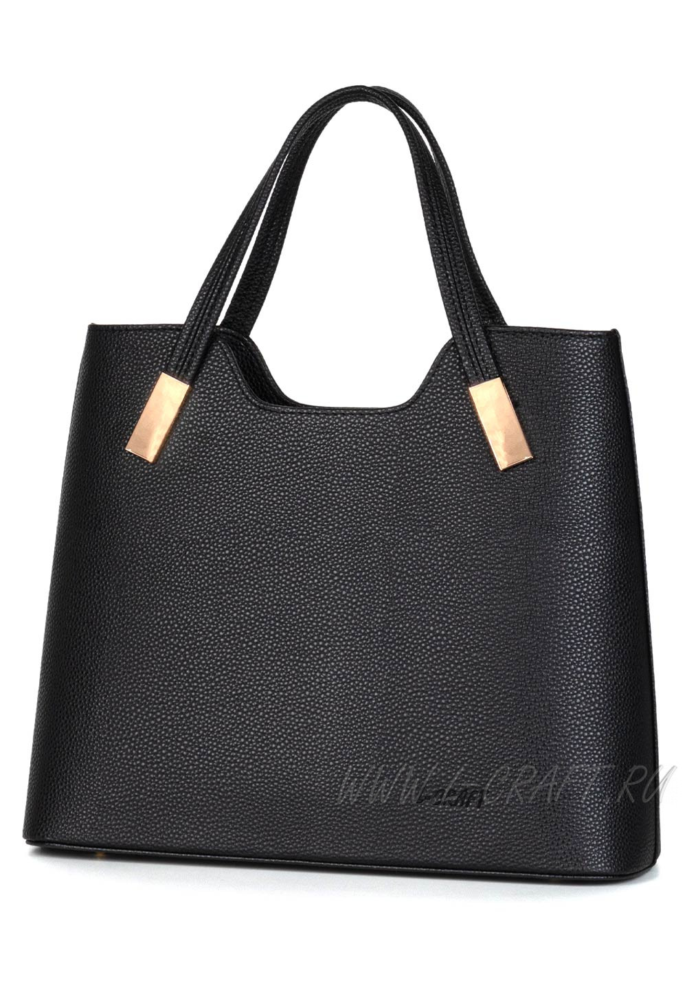 Модель №1452 | кожзам | гладкий | черный | Р908-1 | 29979
