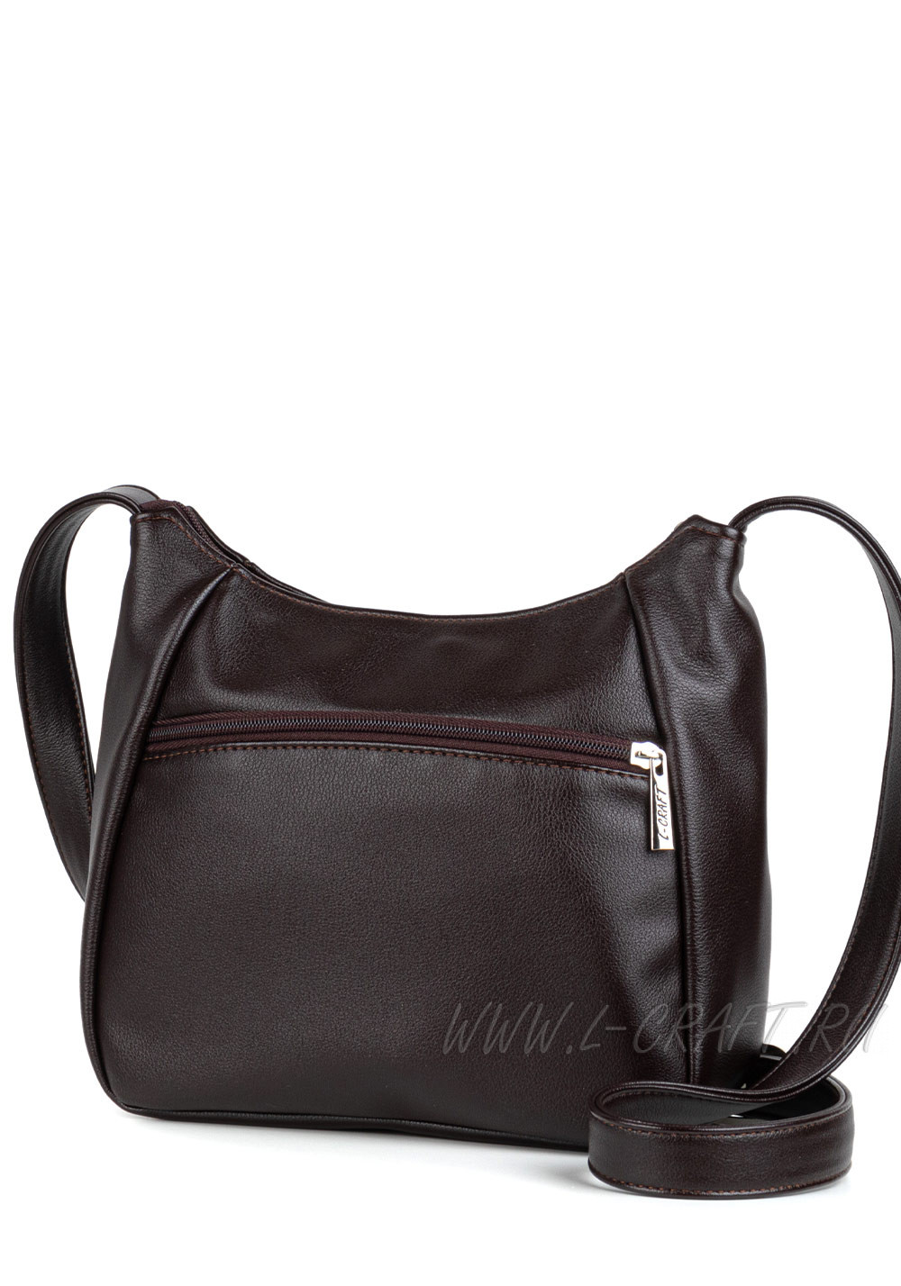 Модель №1236 | кожзам | гладкий | коричневый | Р909-2 | 30100