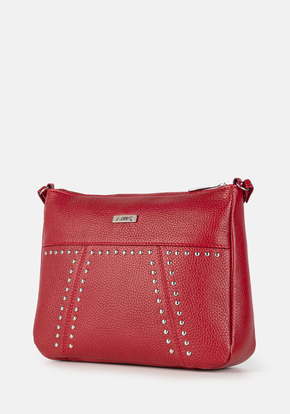 Модель №L110 | кожа | гладкий | красный | К418-22 | 30742