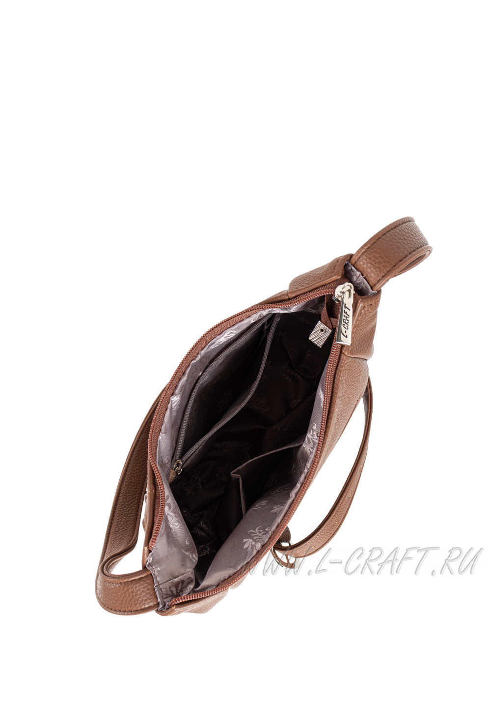 Модель №1236 | кожзам | гладкий | коричневый | Р820-12 | 29381