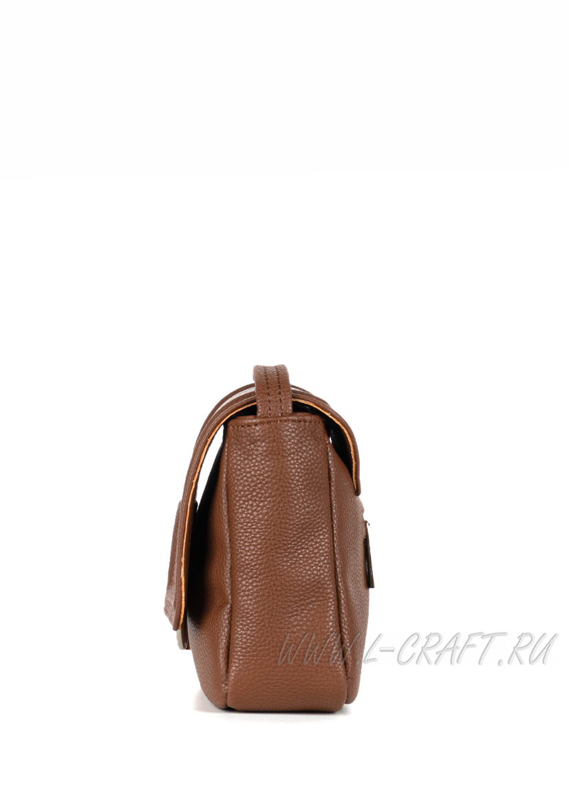 Модель №1403 | кожзам | гладкий | коричневый | Р820-12 | 29388