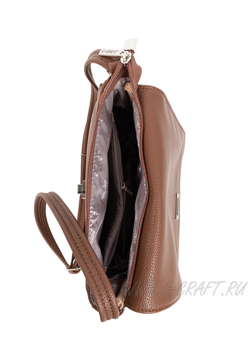 Модель №1437 | кожзам | гладкий | коричневый | Р820-12 | 29365