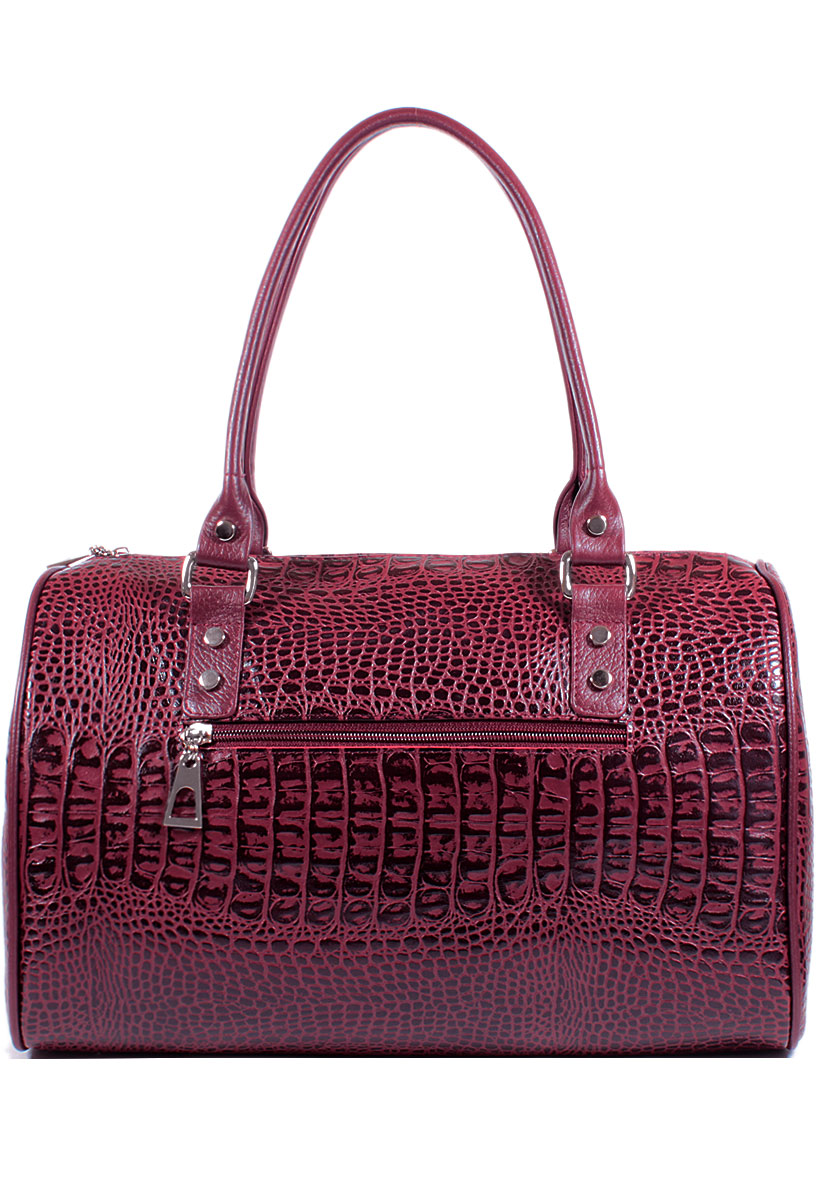 Модель №L38 | кожа | крокодил | бордовый | К209-3 | 16527