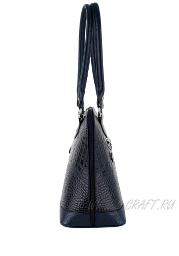 Модель №L7 | кожа | крокодил | синий | К155-6 | 16669