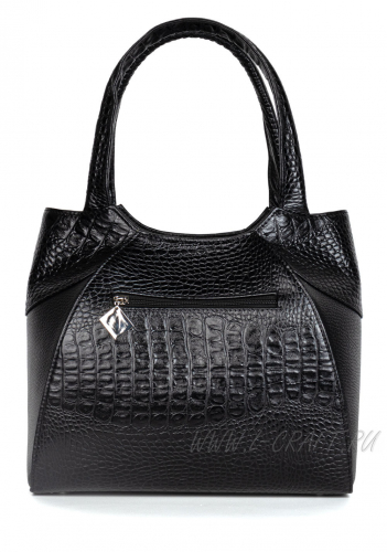 Модель №L60 | кожа | крокодил | черный | К209-1 | 16800