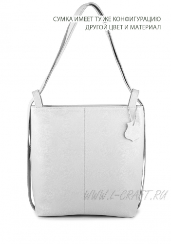 Модель №L126 | кожа | гладкий | голубой | К418-21 | 28876