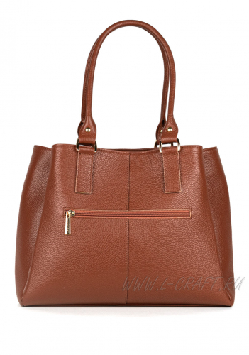 Модель №L127 | кожа | гладкий | коричневый | К418-7 | 29585