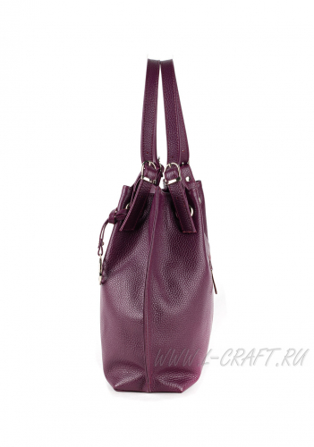 Модель №L55 | кожа | гладкий | фиолетовый | К418-16 | 28356