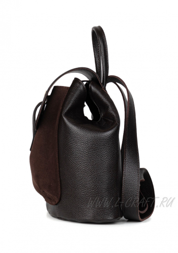 Модель №L124 | кожа замша | гладкий | коричневый | К391-2 | 29915