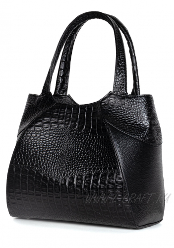 Модель №L60 | кожа | крокодил | черный | К209-1 | 16800