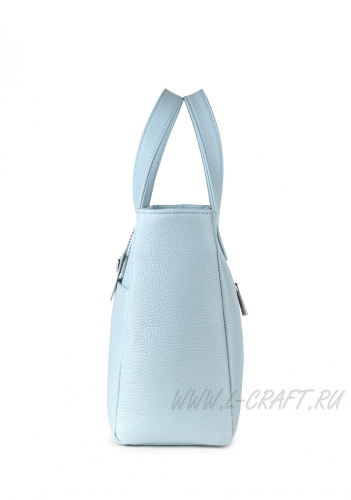 Модель №L15 | кожа | гладкий | голубой | К418-21 | 28581